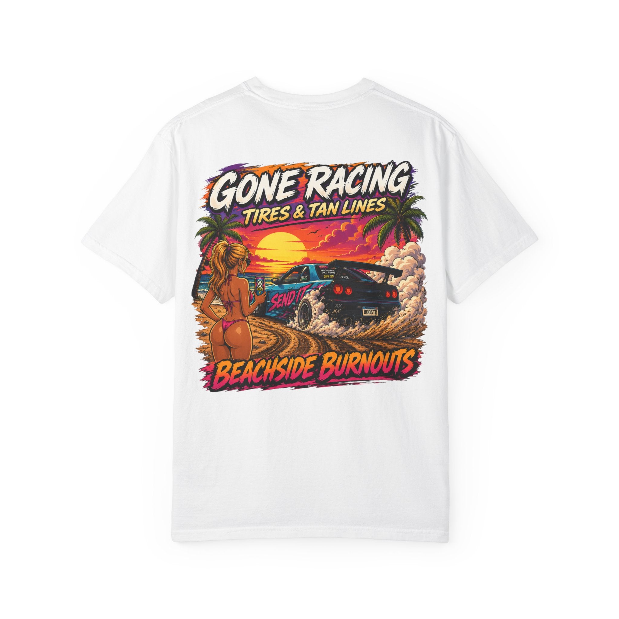 Beachside Burnouts Shirt - Summer collection