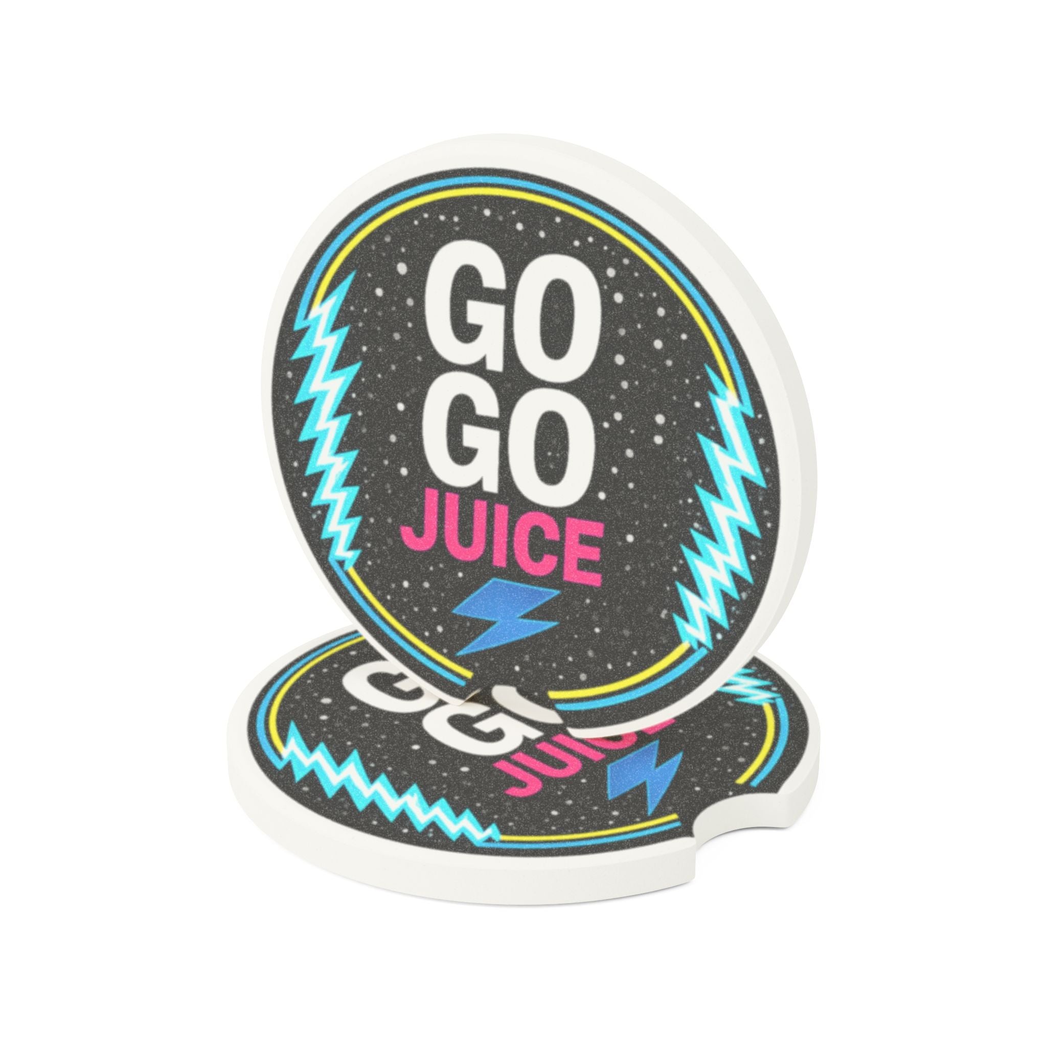 Go Go Juice Soapstone Car Coaster (version 2)