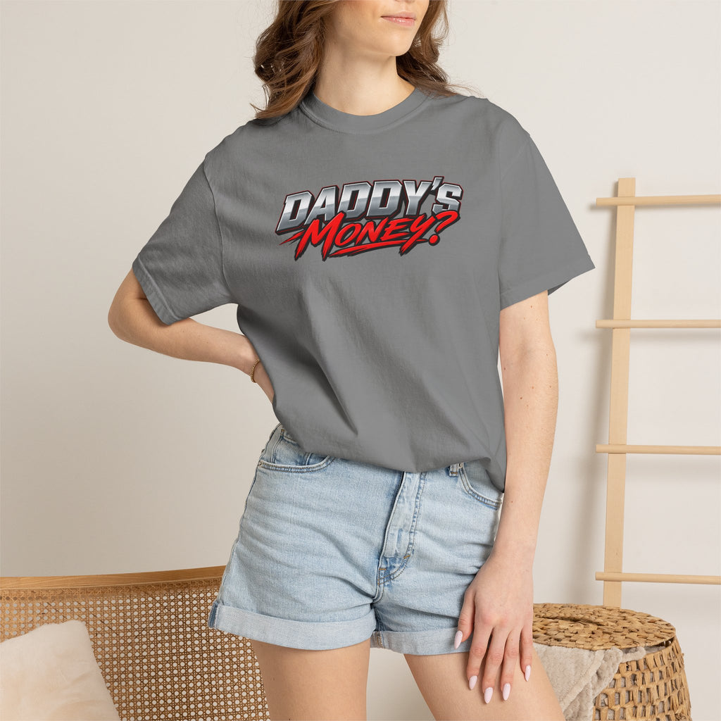 Daddy’s Money? Racing Graphic T-Shirt — "Nope Just Financially Ruined" Car Tee