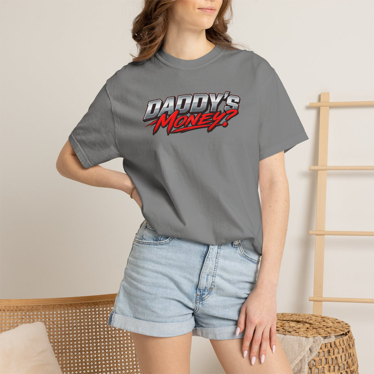 Daddy’s Money? Racing Graphic T-Shirt — "Nope Just Financially Ruined" Car Tee
