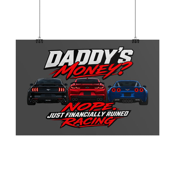 FRR — "DADDY'S MONEY" Wall Poster