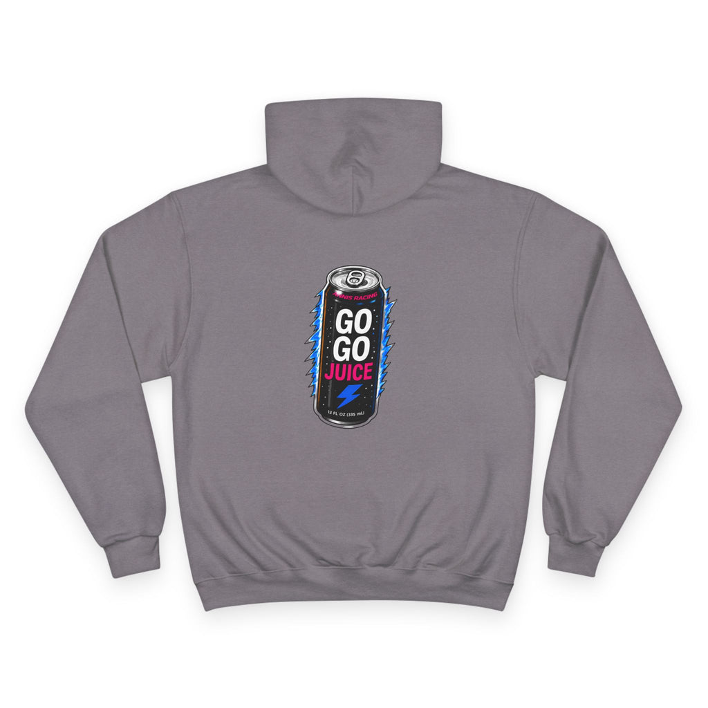Champion Hoodie — Graphic "GO GO Juice"