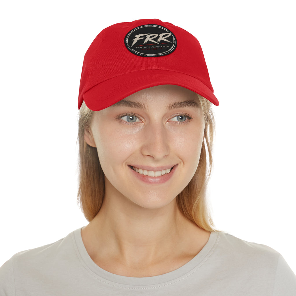 FRR - Circle logo hat (leather)