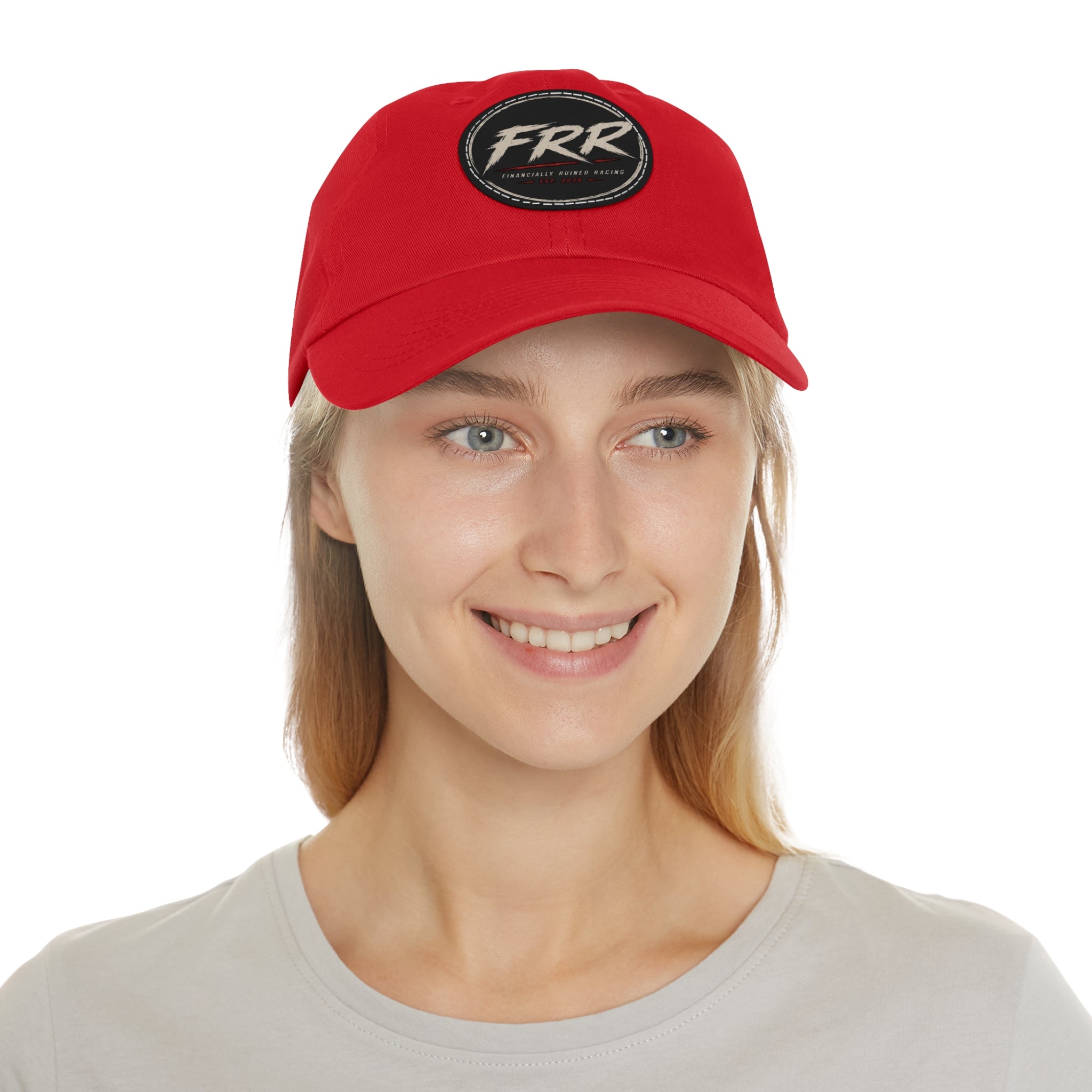FRR - Circle logo hat (leather)