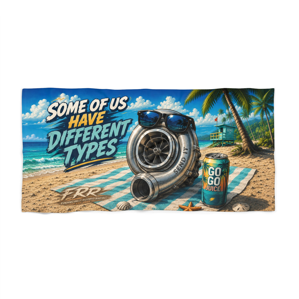 Beach Towel - 'Some of Us Have Different Types' Summer collection