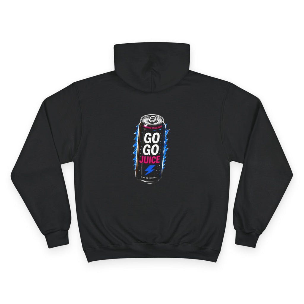Champion Hoodie — Graphic "GO GO Juice"