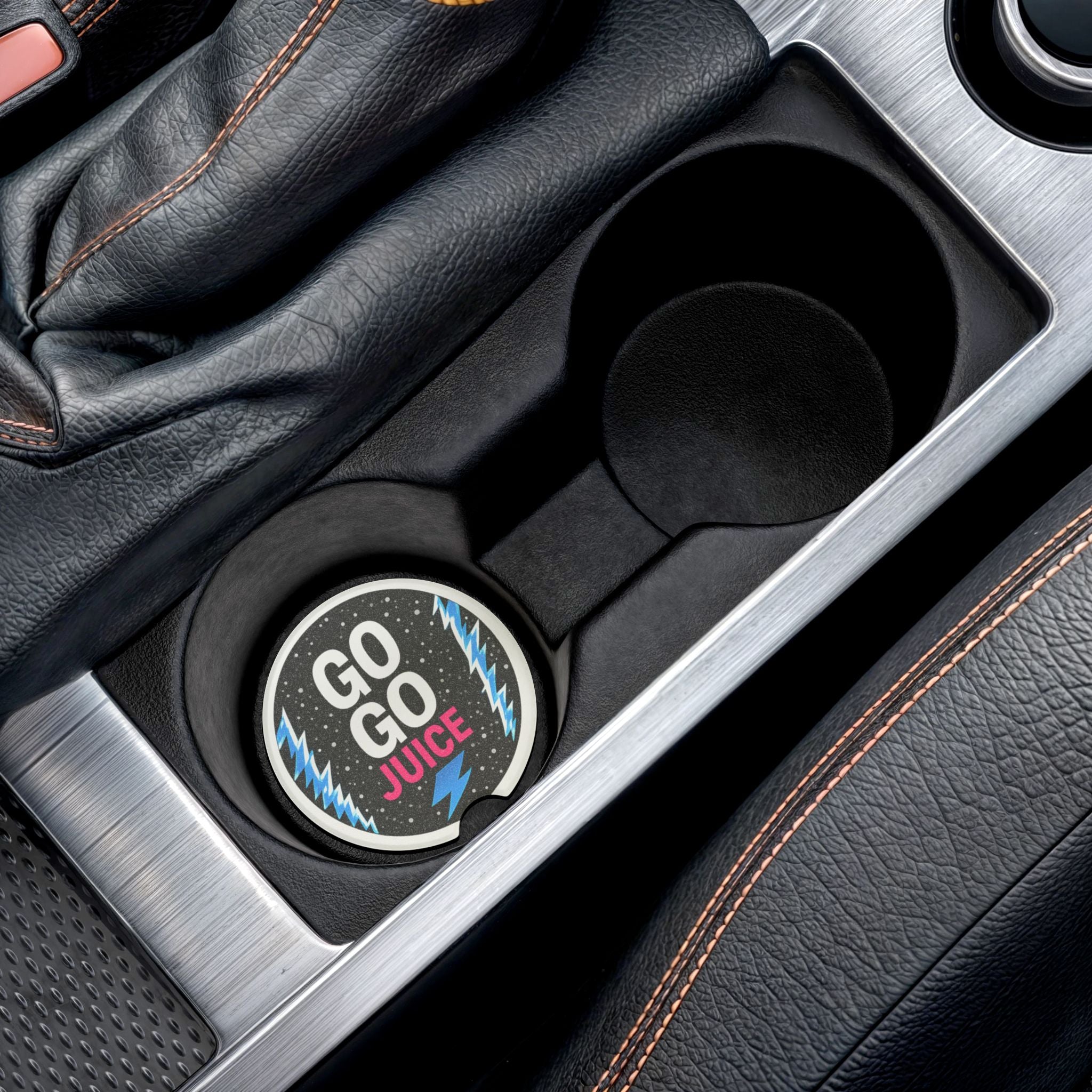 Go Go Juice Soapstone Car Coaster (Version 1)