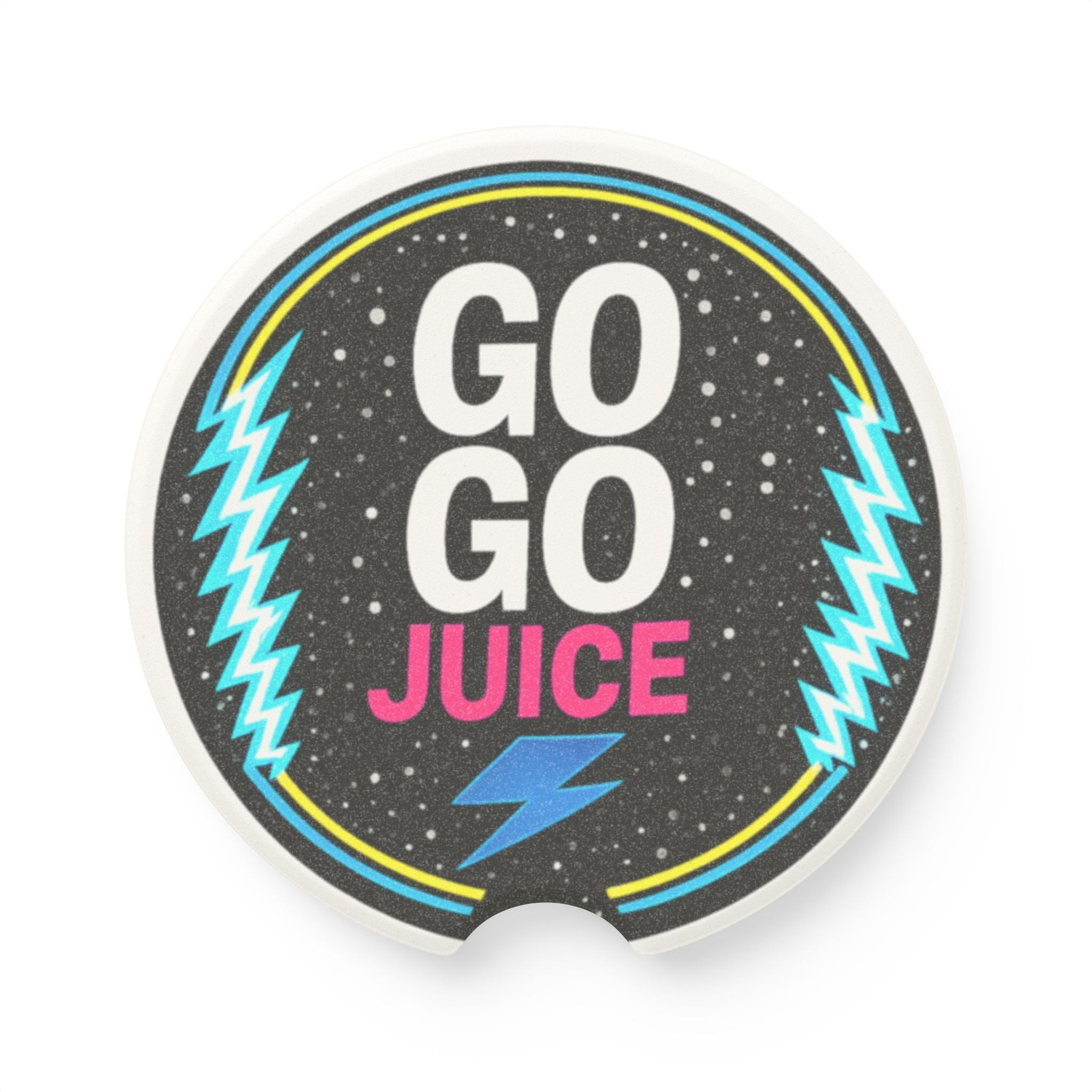 Go Go Juice Soapstone Car Coaster (version 2)