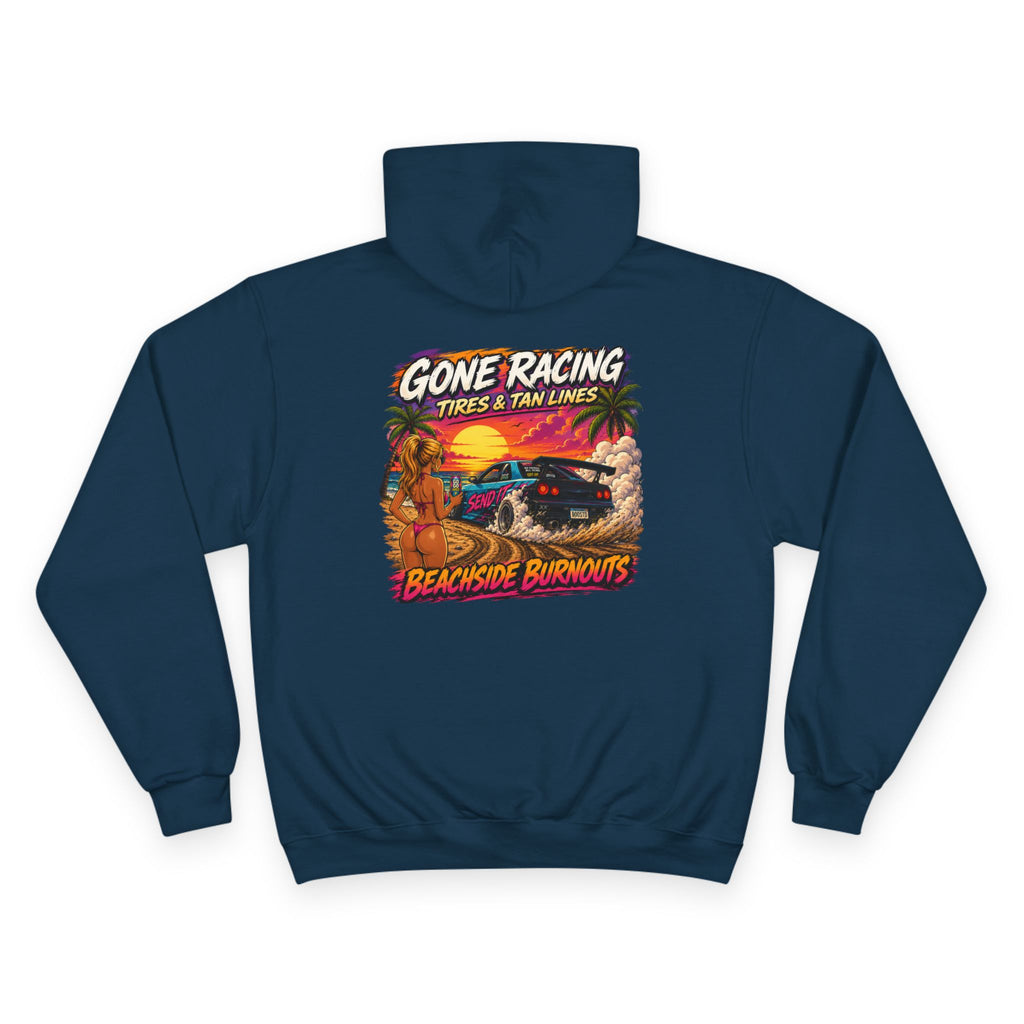 Beachside Burnouts Hoodie — Summer collection