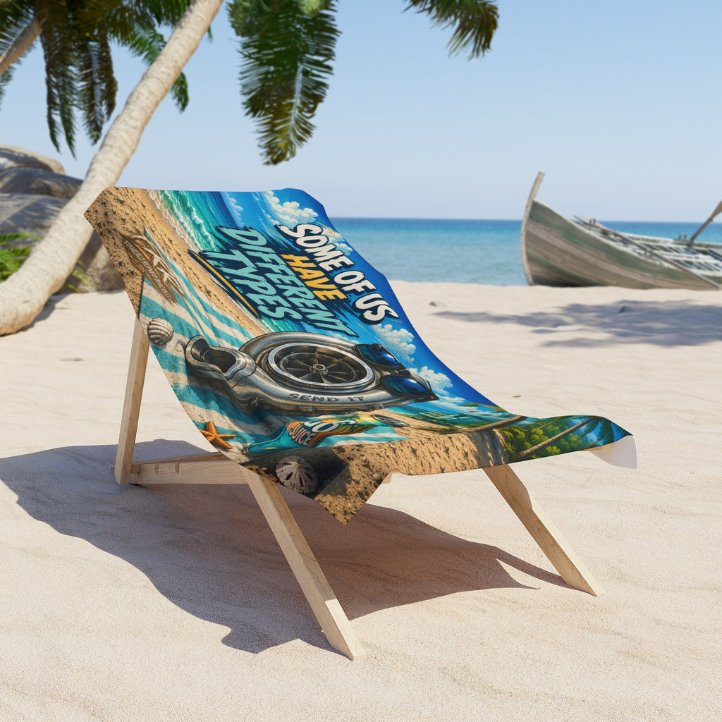 Beach Towel - 'Some of Us Have Different Types' Summer collection