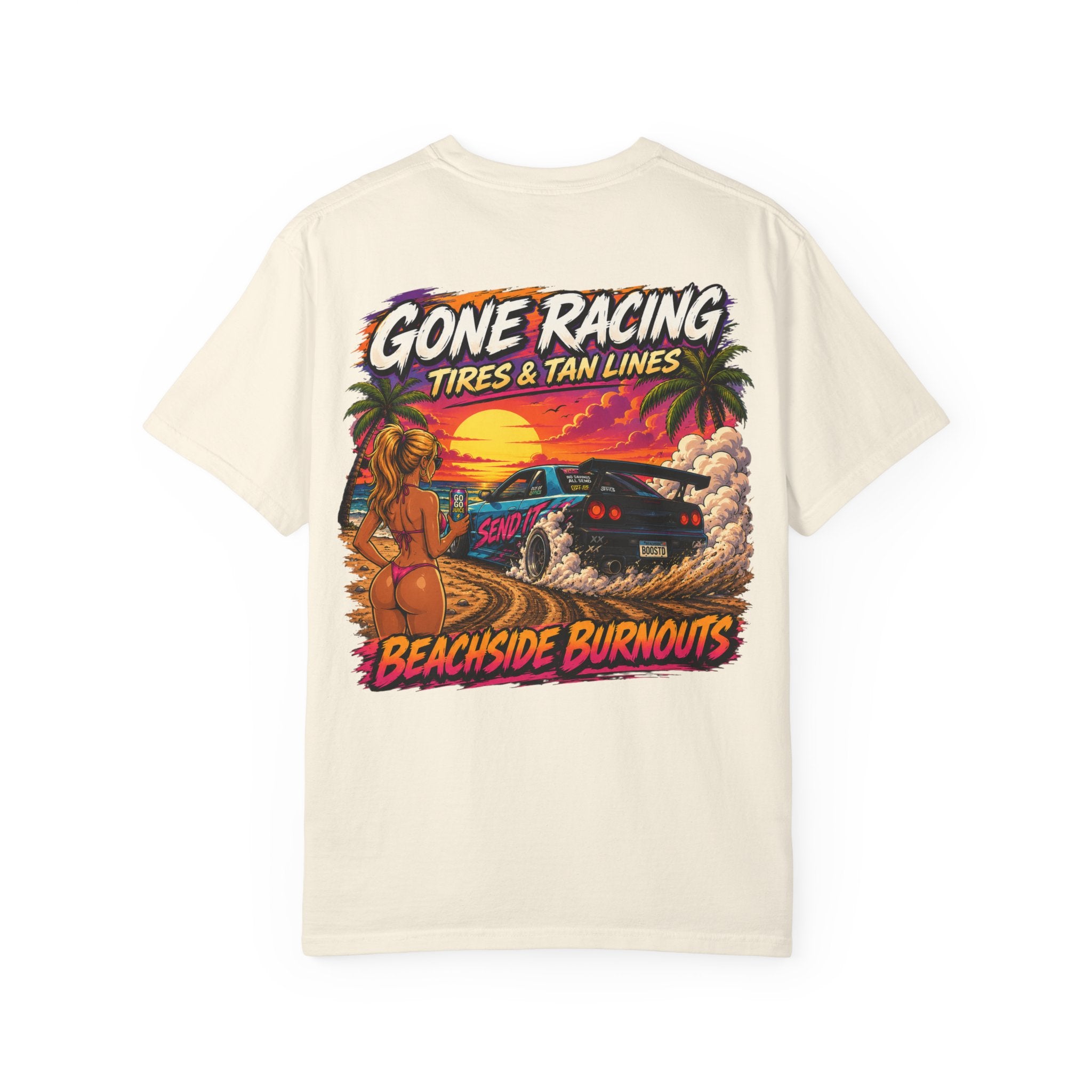 Beachside Burnouts Shirt - Summer collection
