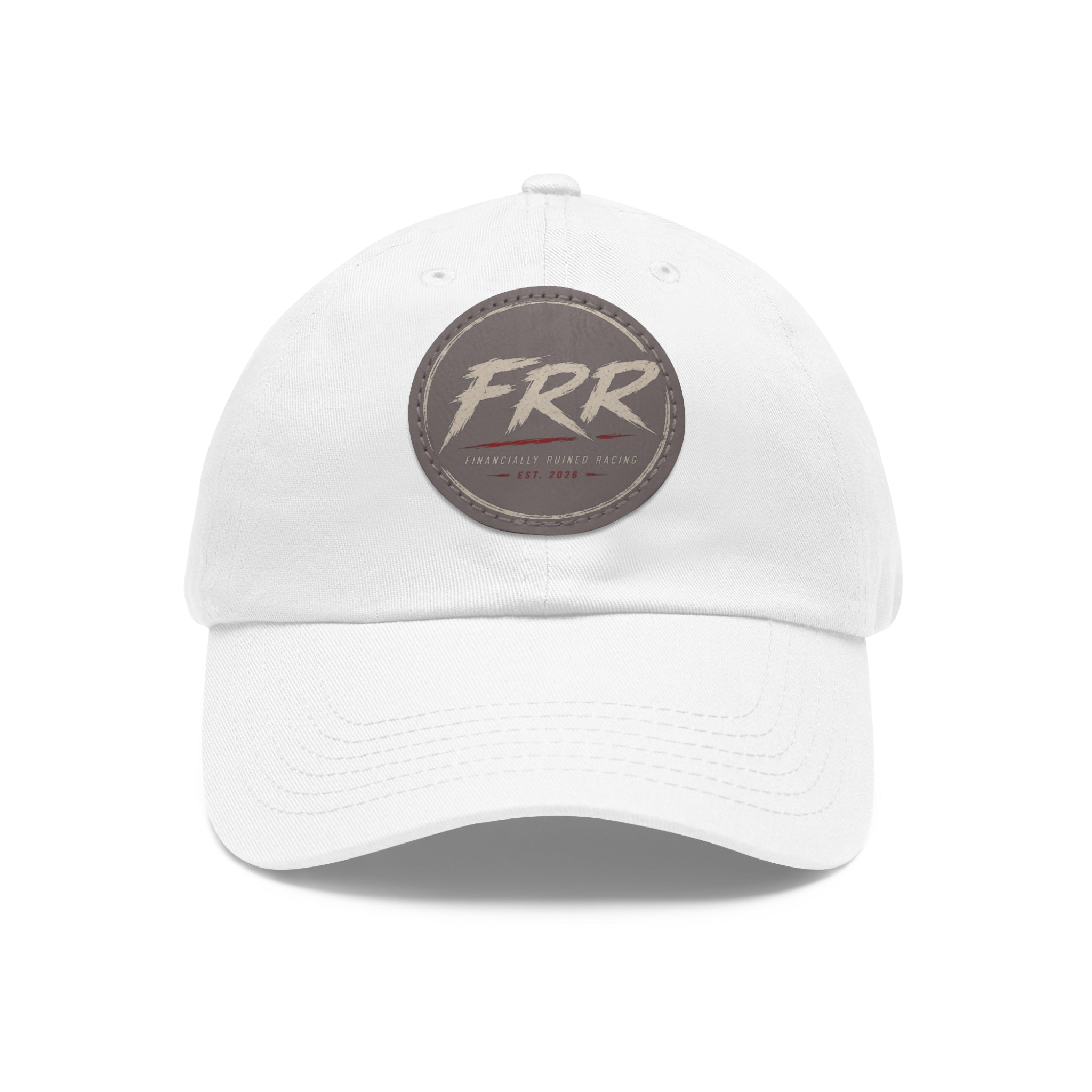FRR - Circle logo hat (leather)