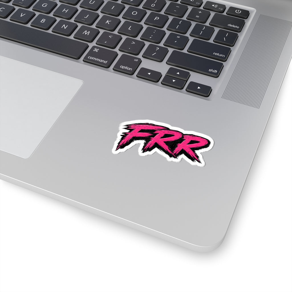 FRR - pink logo sticker