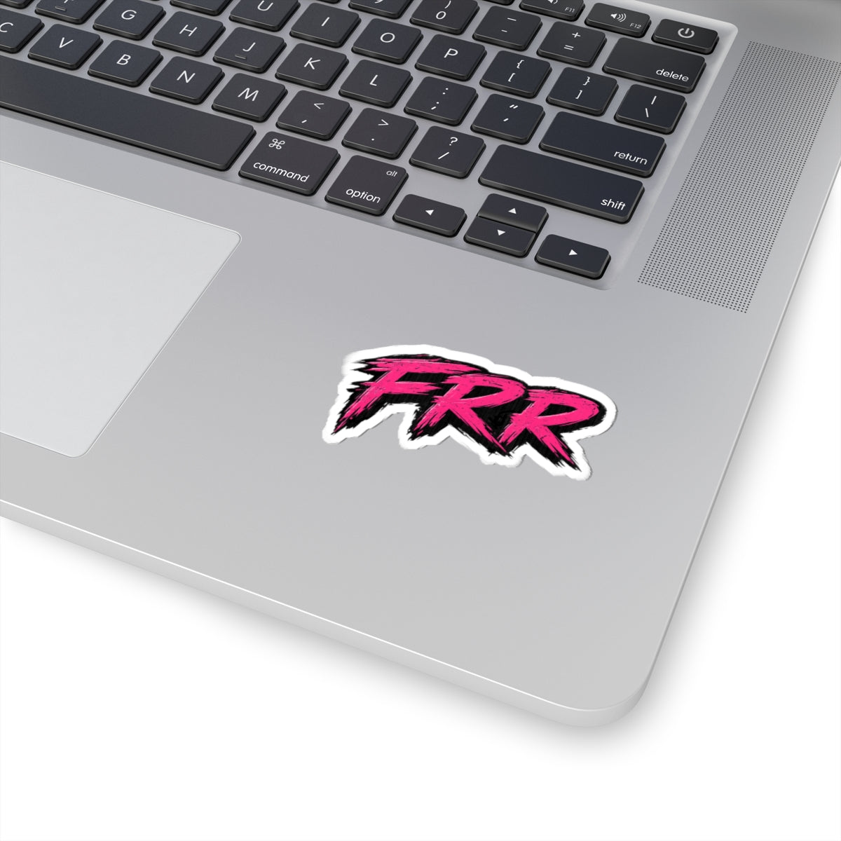 FRR - pink logo sticker