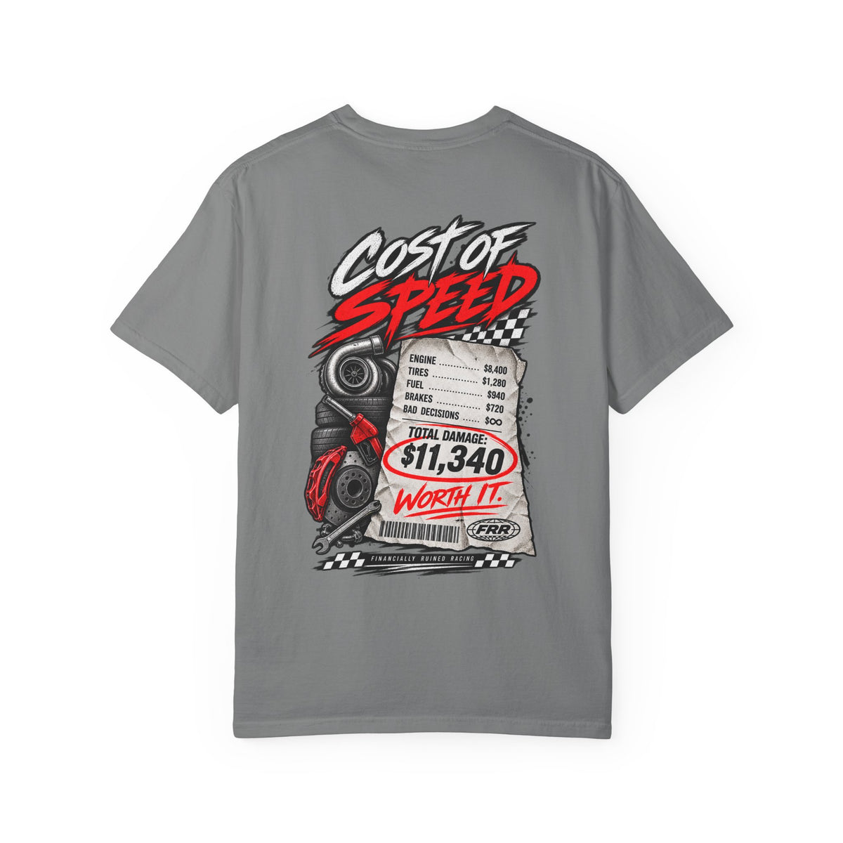 FRR - "Cost of Speed" Graphic Tee