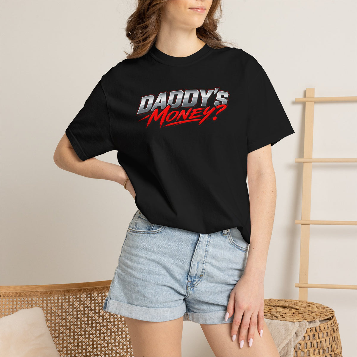 Daddy’s Money? Racing Graphic T-Shirt — "Nope Just Financially Ruined" Car Tee