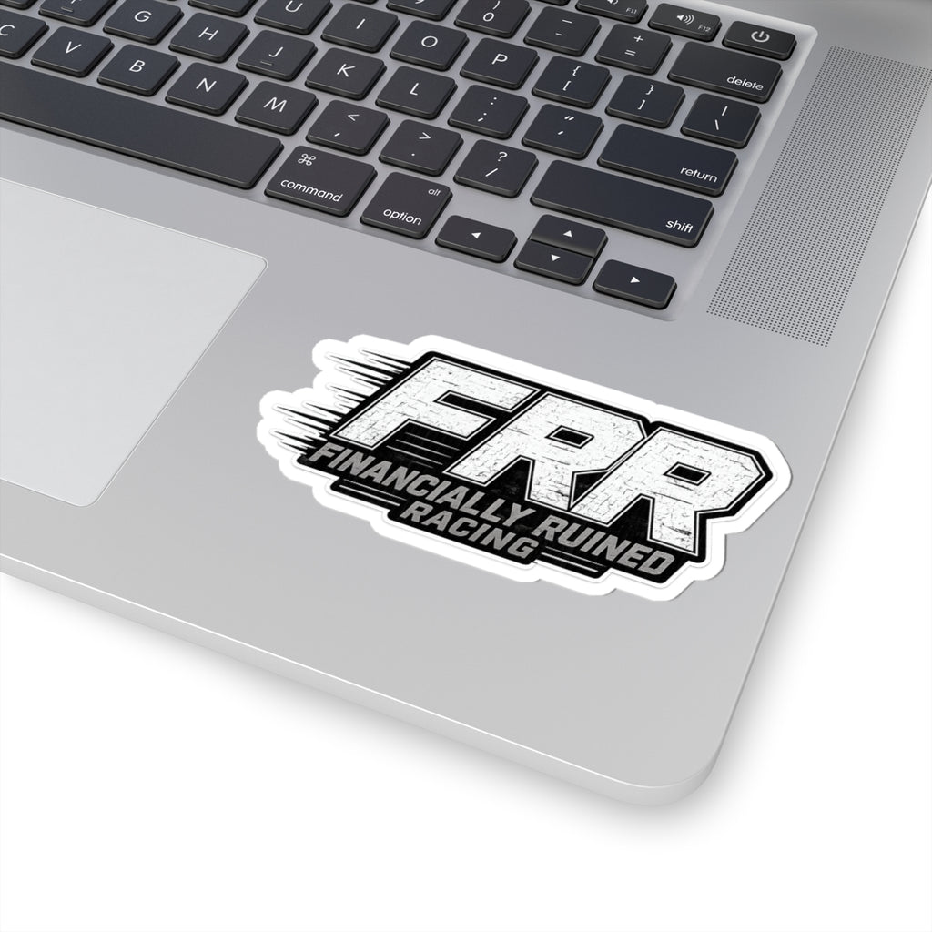 FRR Logo sticker - White
