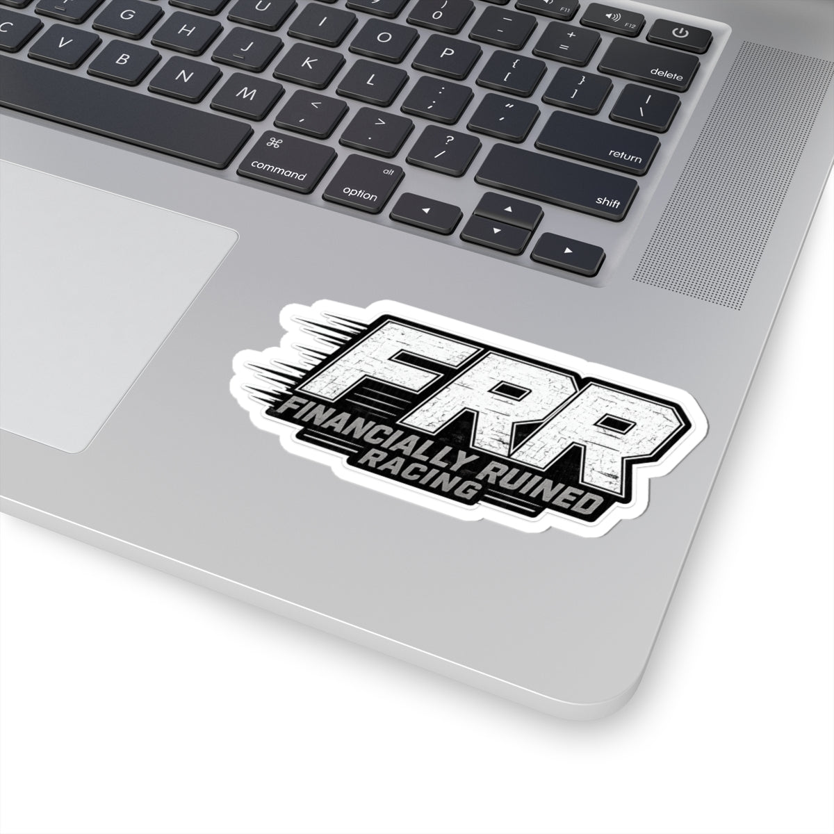 FRR Logo sticker - White