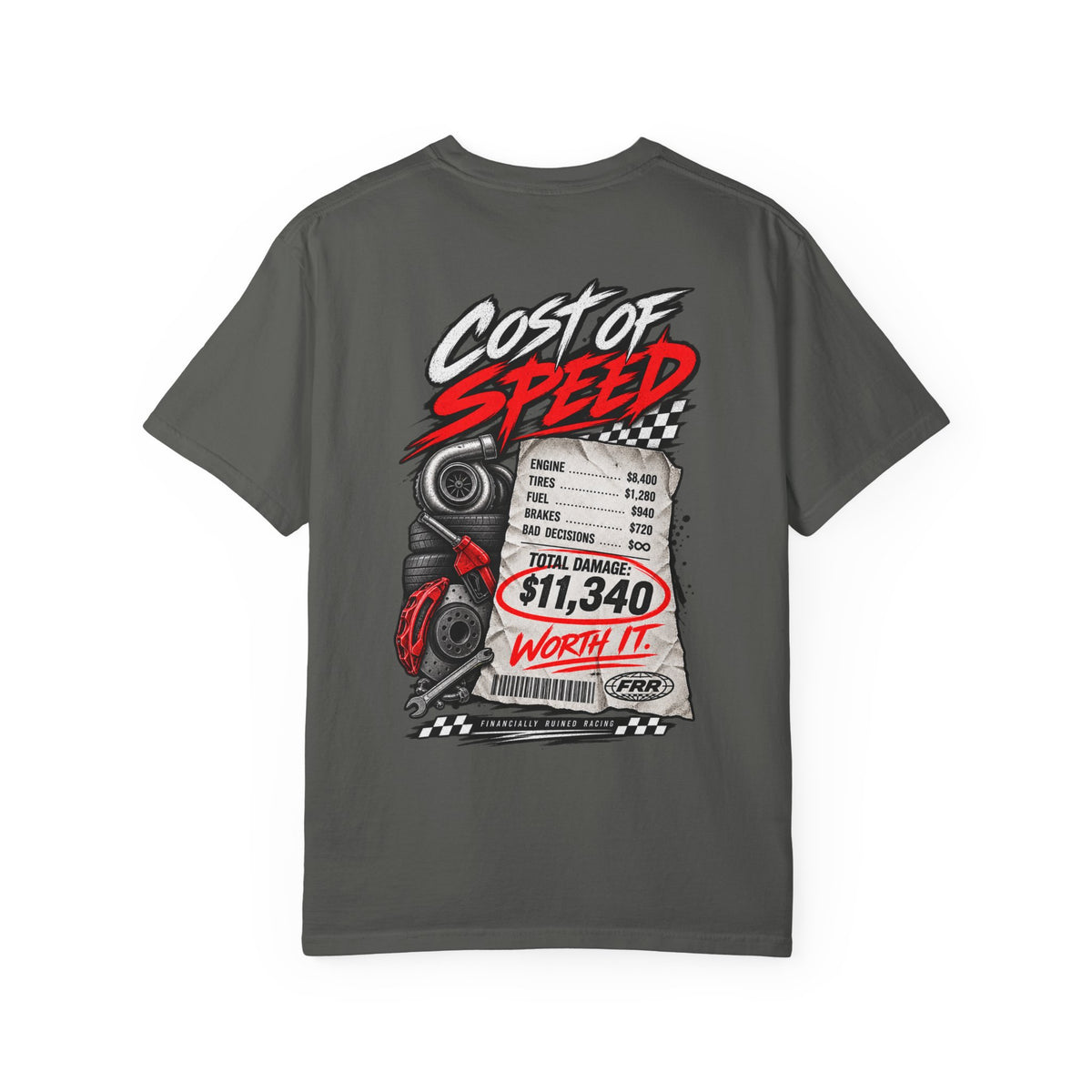 FRR - "Cost of Speed" Graphic Tee