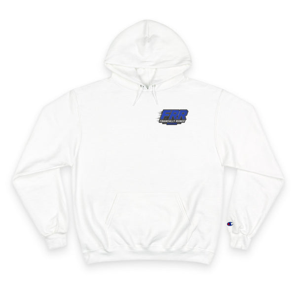 Financially Ruined Racing Hoodie — Graphic "damaged"