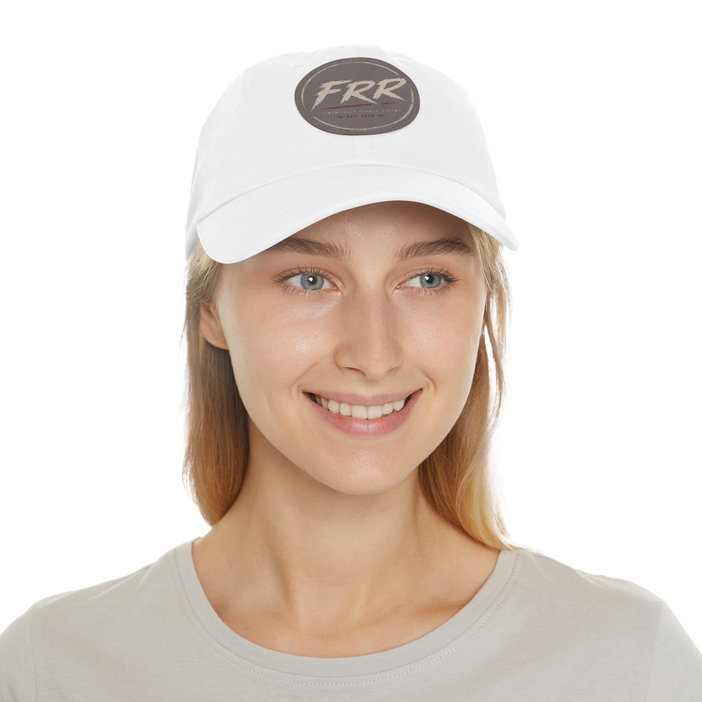 FRR - Circle logo hat (leather)