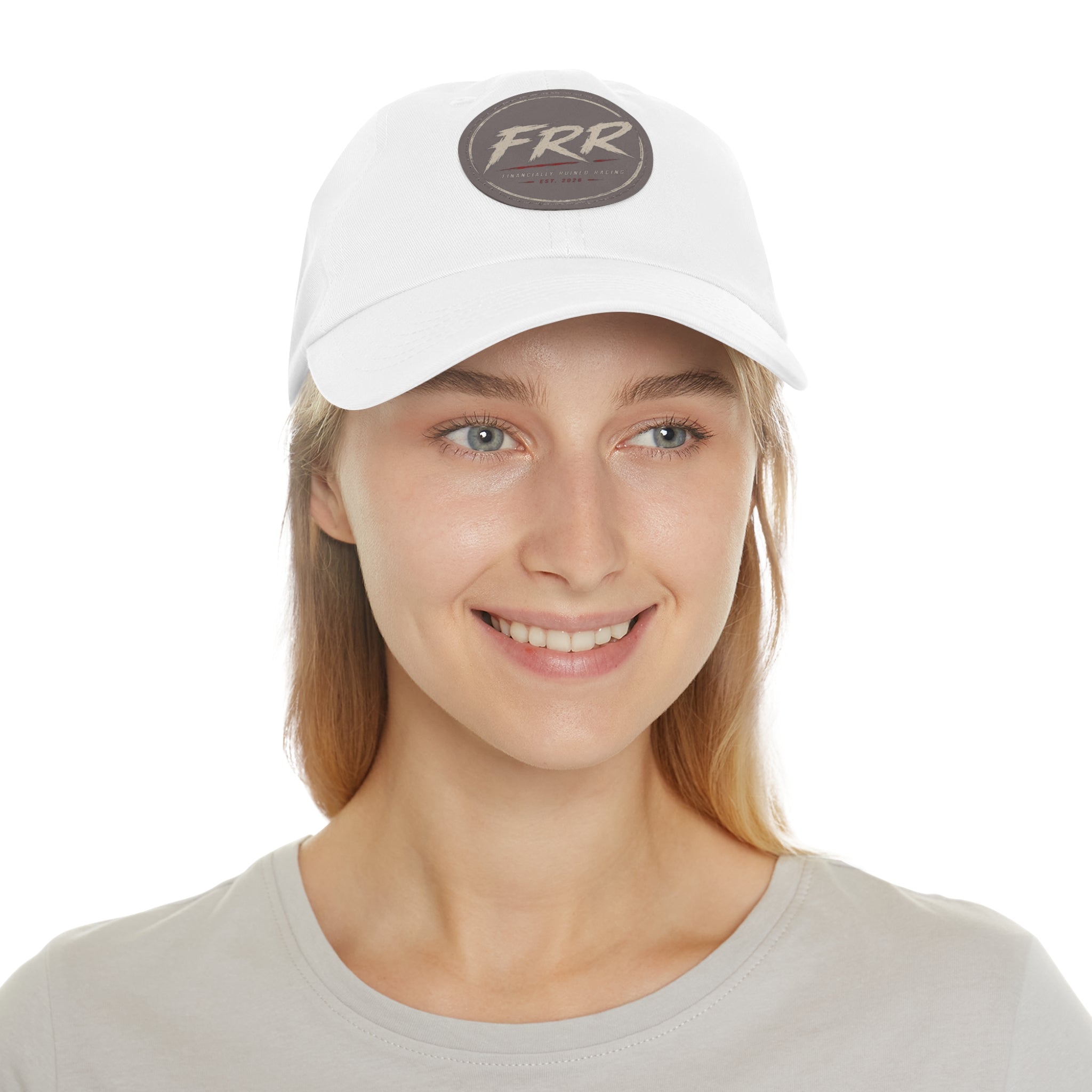 FRR - Circle logo hat (leather)