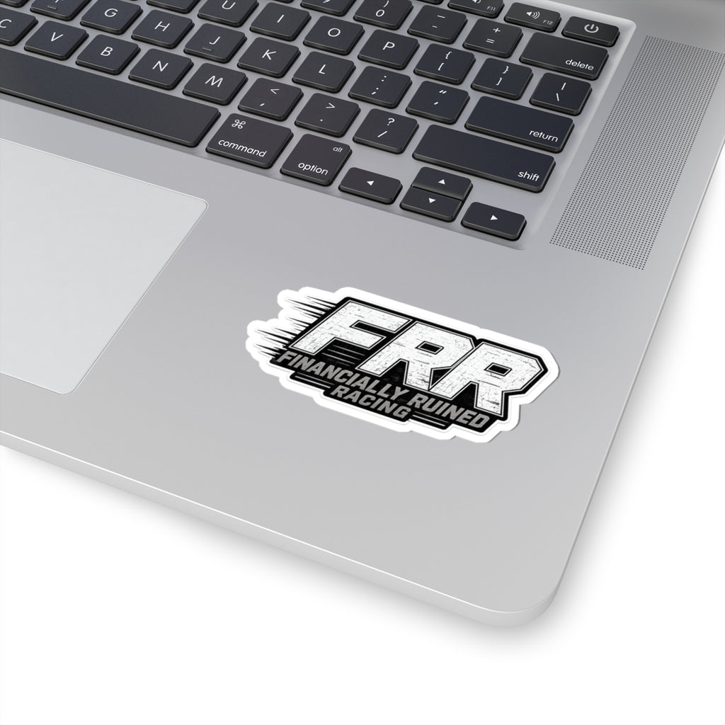 FRR Logo sticker - White