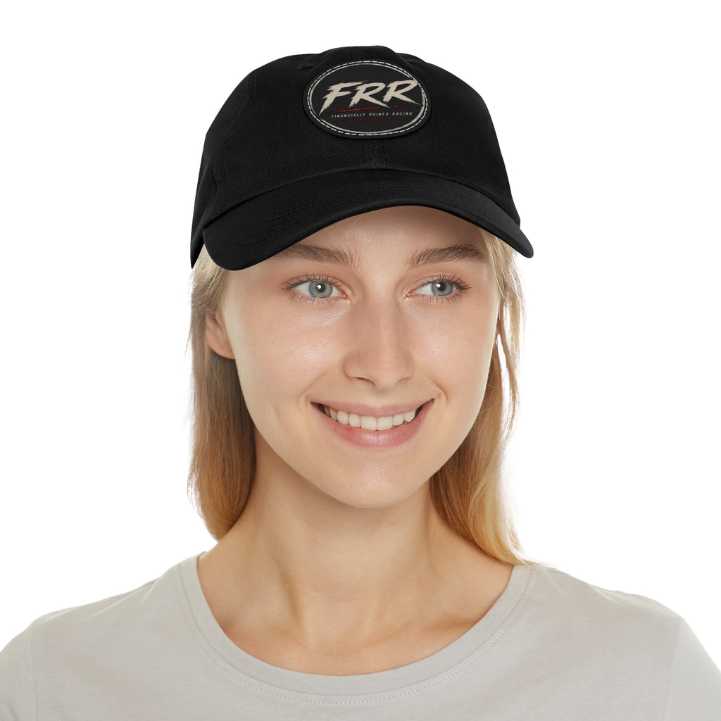 FRR - Circle logo hat (leather)