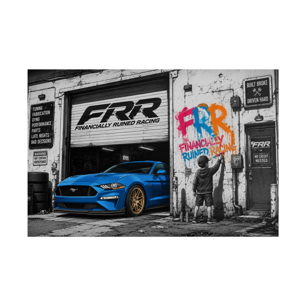 FRR — "Garage Graffiti" Wall Poster