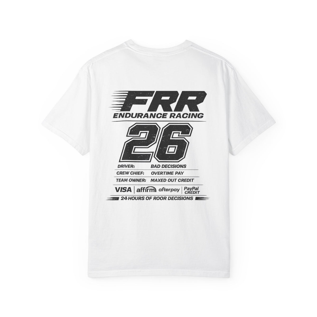FRR - "Endurance Racing" Graphic Tee