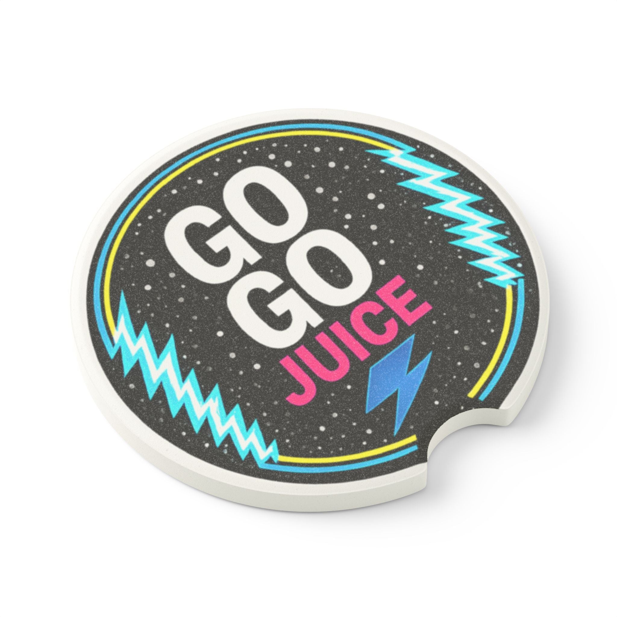 Go Go Juice Soapstone Car Coaster (version 2)