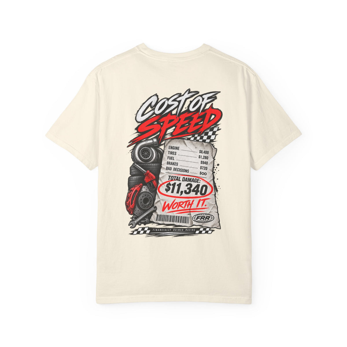 FRR - "Cost of Speed" Graphic Tee