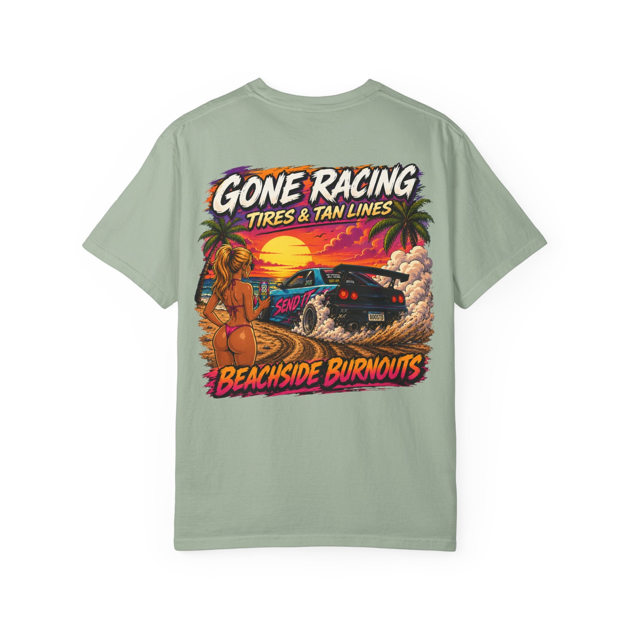 Beachside Burnouts Shirt - Summer collection