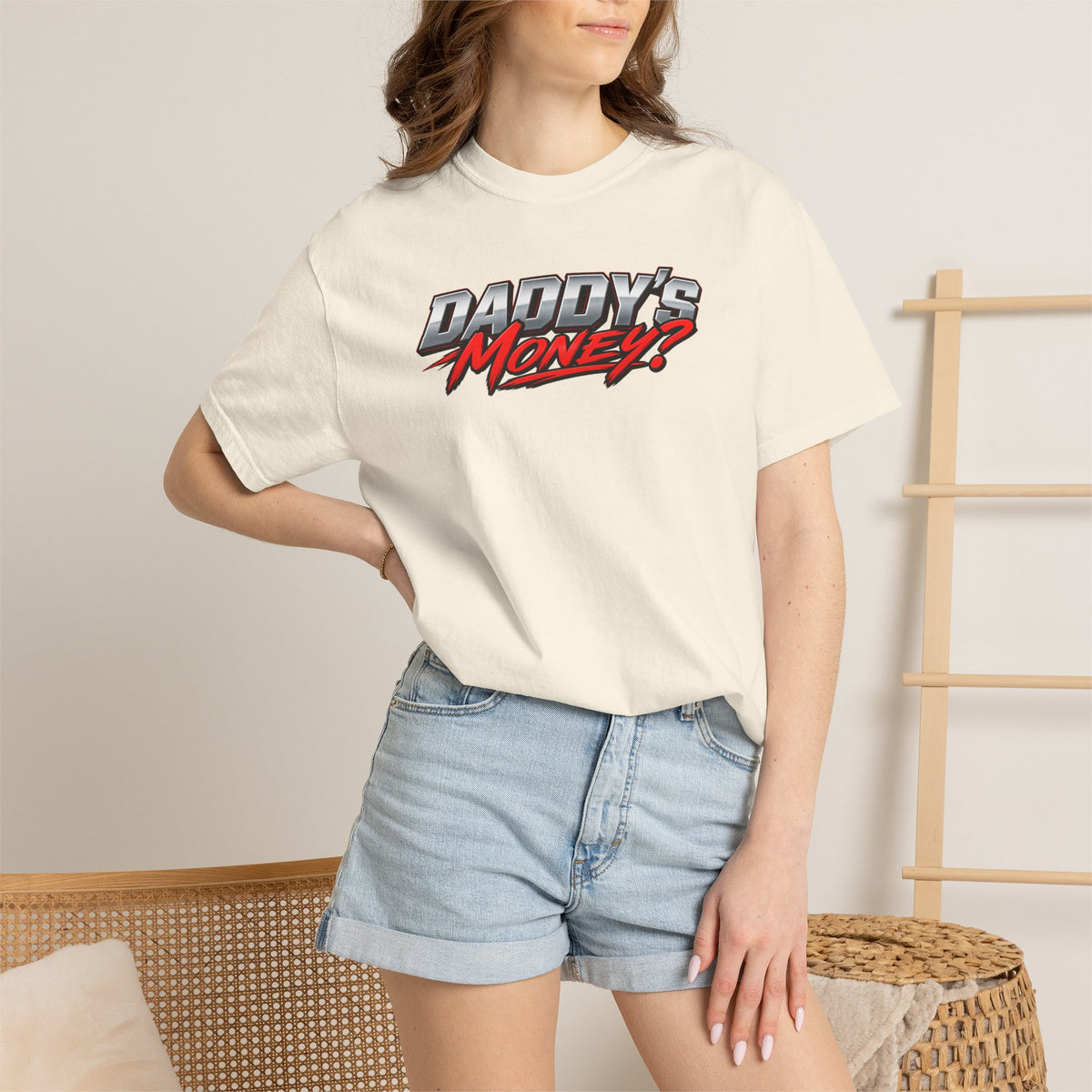 Daddy’s Money? Racing Graphic T-Shirt — "Nope Just Financially Ruined" Car Tee