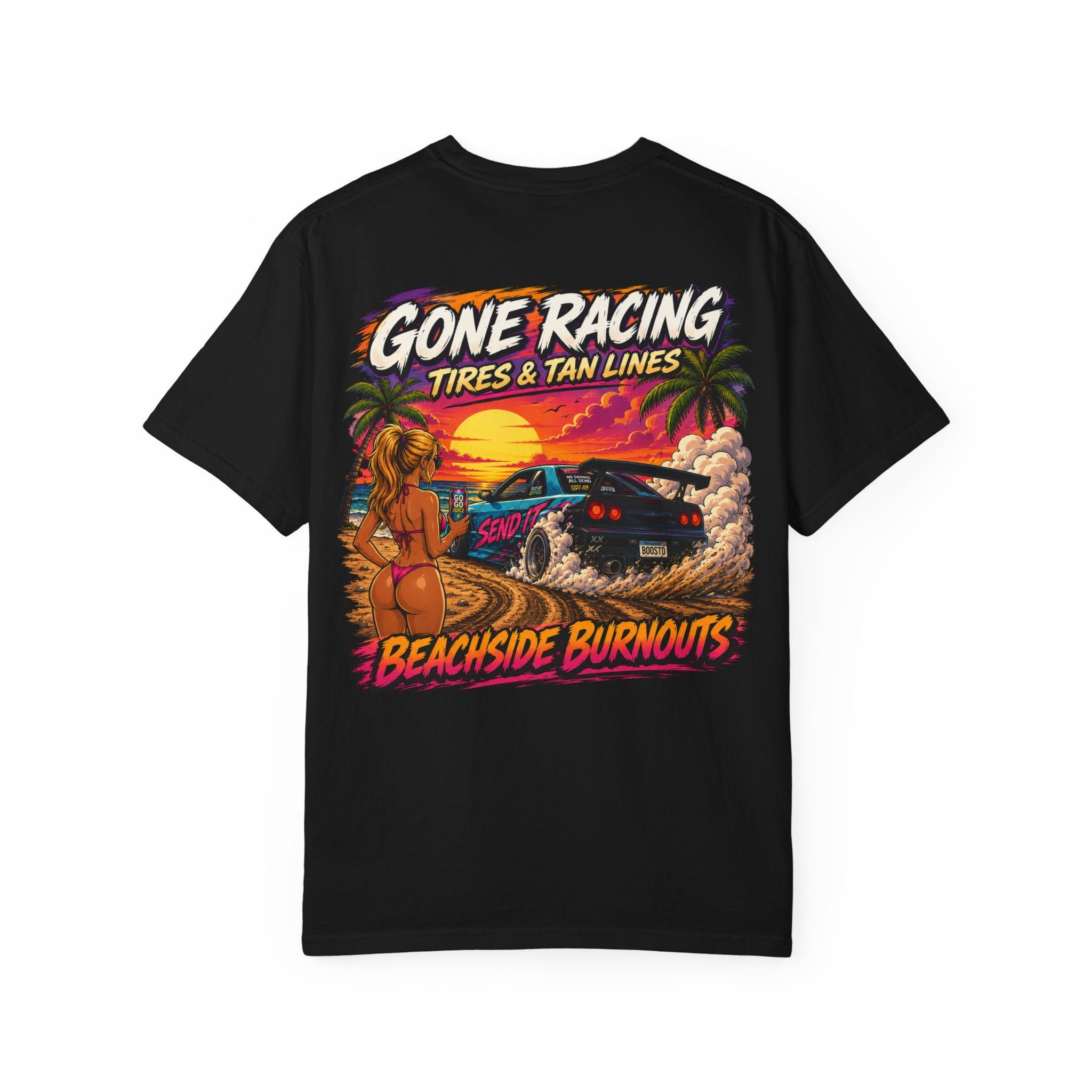 Beachside Burnouts Shirt - Summer collection