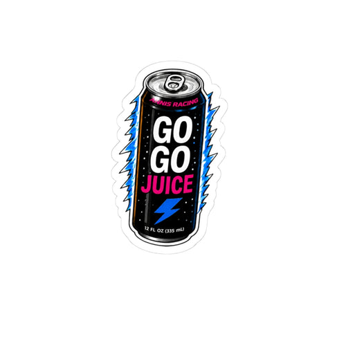 Go Go Juice Energy Drink Can Sticker