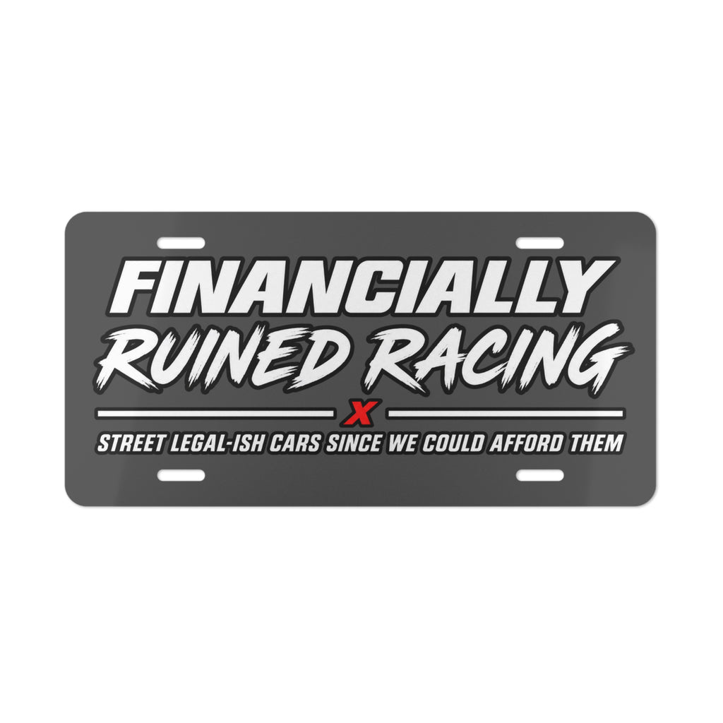 Vanity Plate — "FRR X STREET"