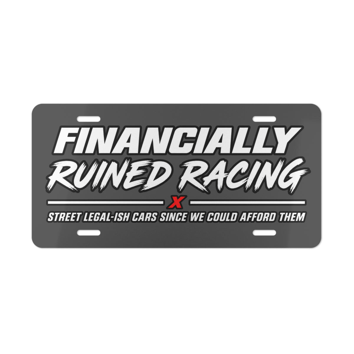 Vanity Plate — "FRR X STREET"
