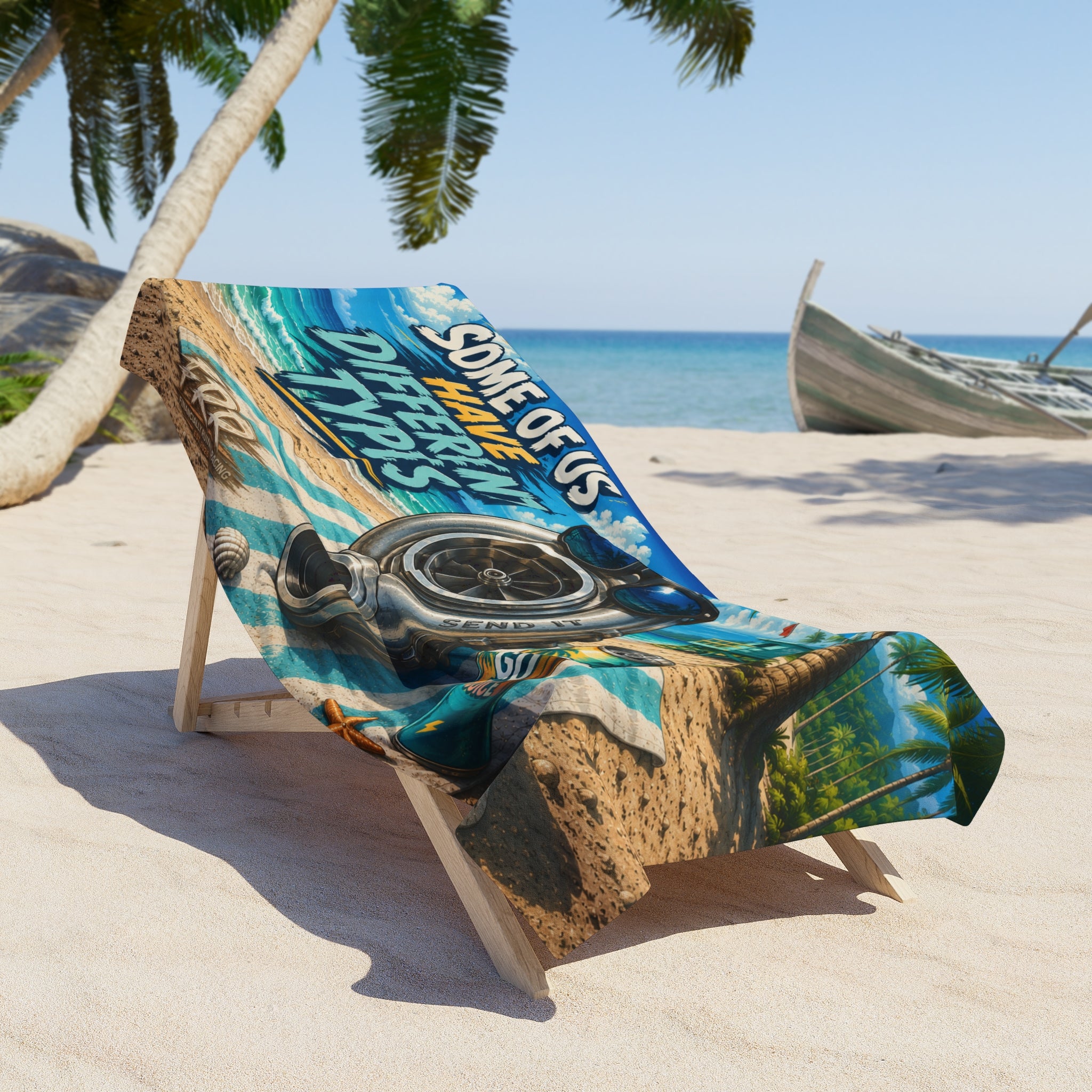 Beach Towel - 'Some of Us Have Different Types' Summer collection