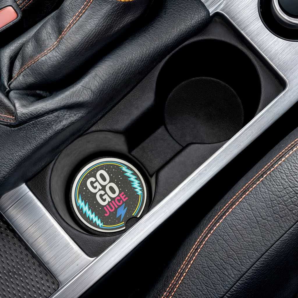Go Go Juice Soapstone Car Coaster (version 2)