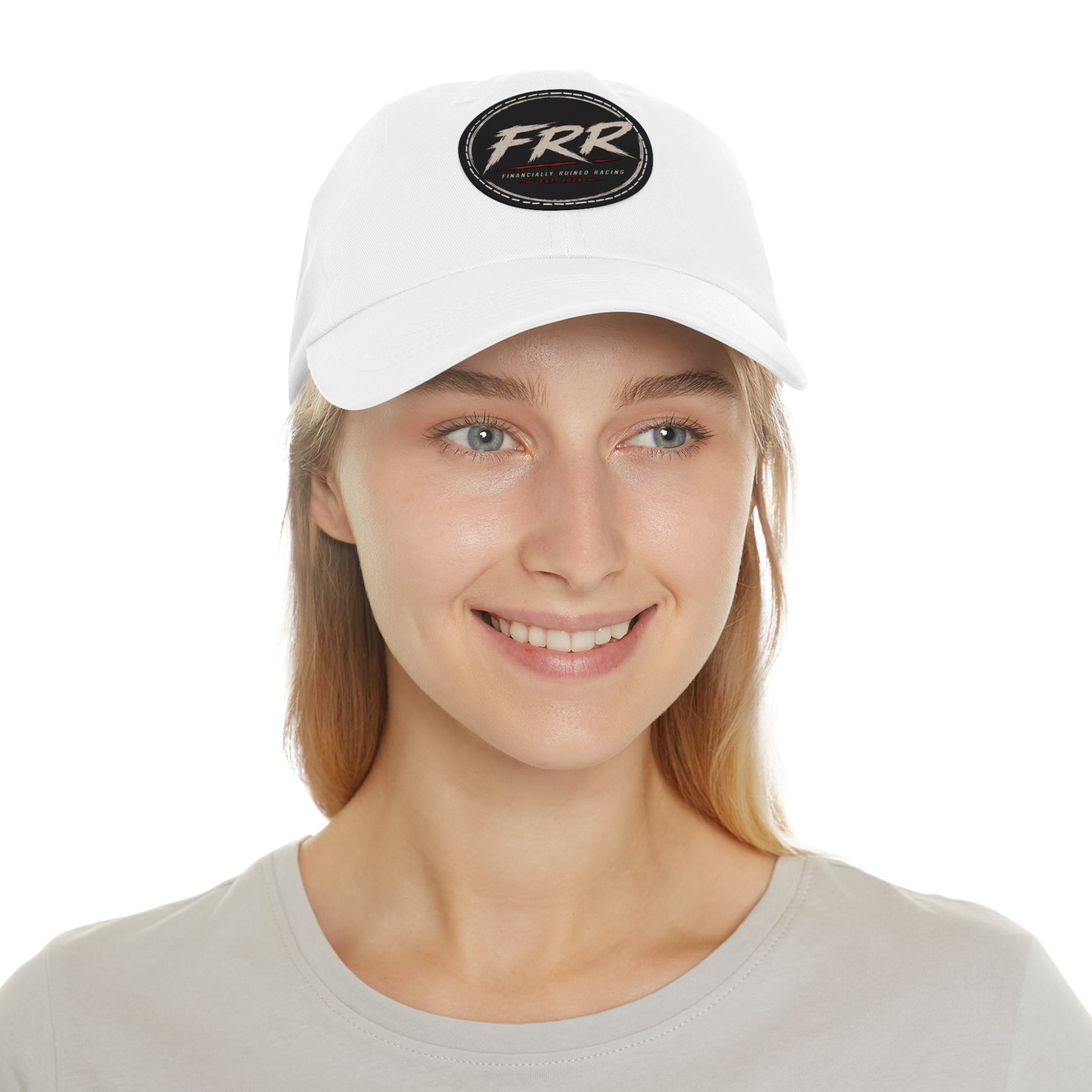 FRR - Circle logo hat (leather)