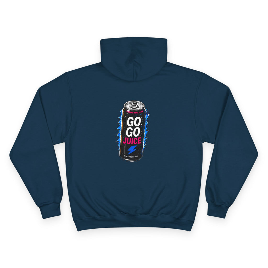 Champion Hoodie — Graphic "GO GO Juice"