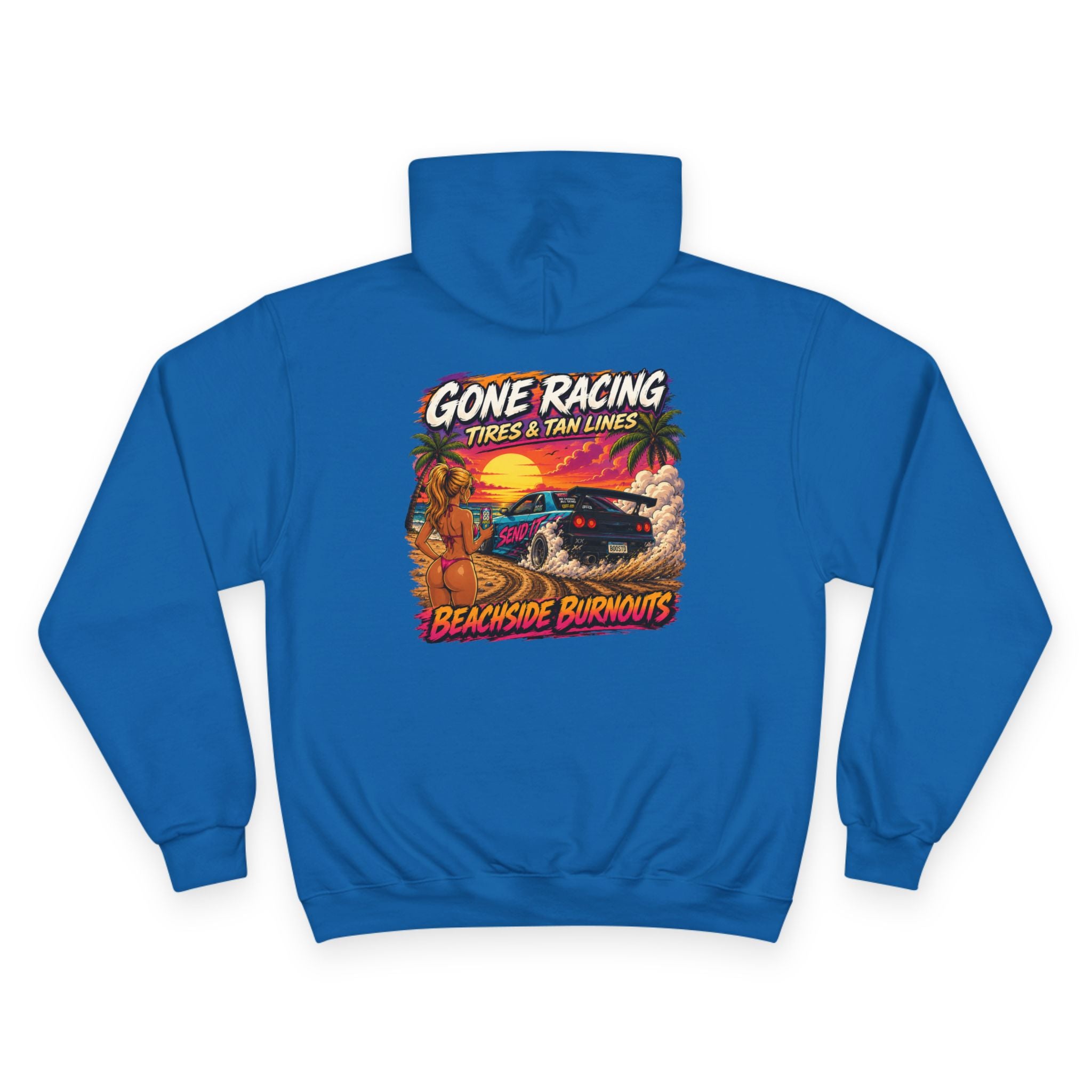 Beachside Burnouts Hoodie — Summer collection