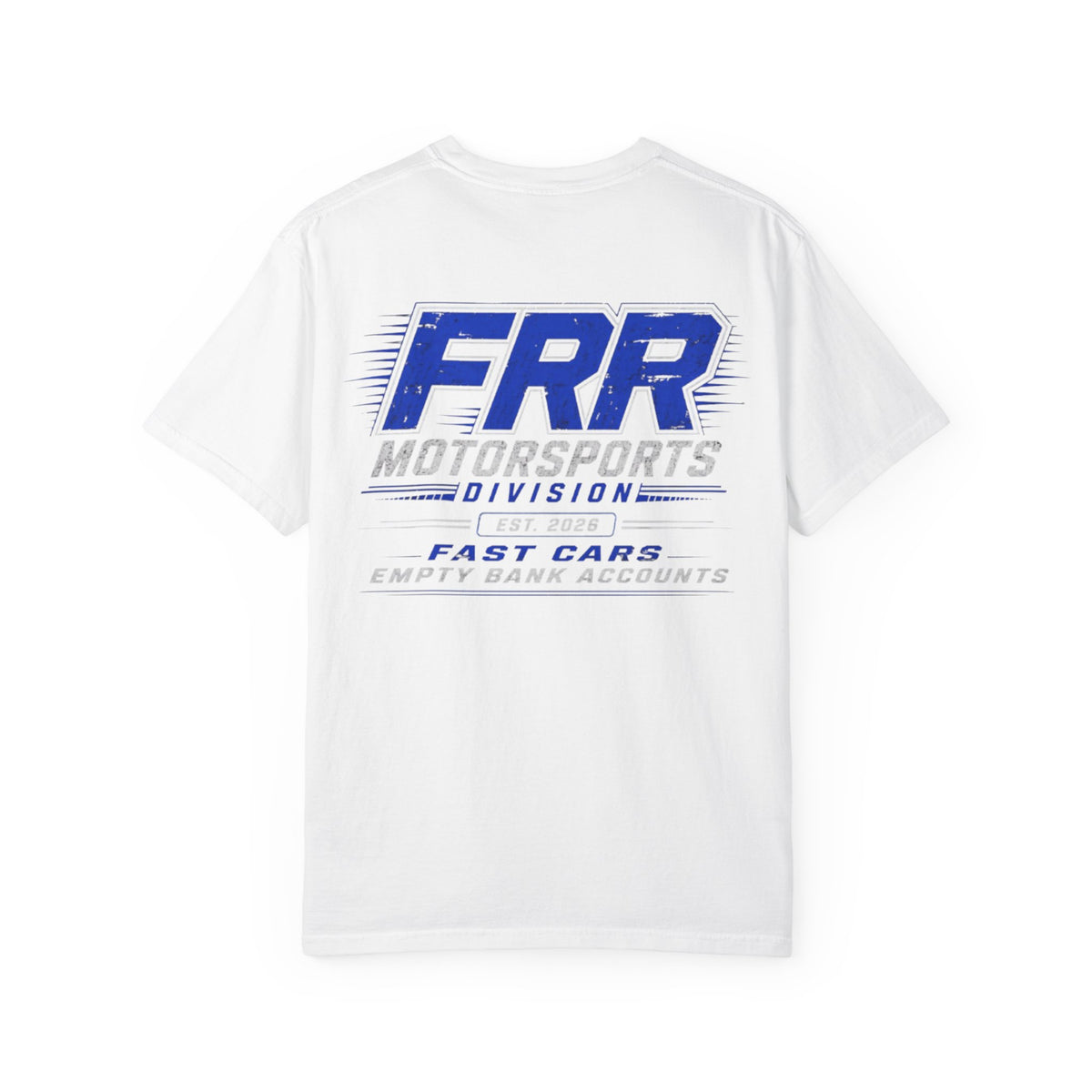 FRR Motorsports Division - Graphic Tee (Blue)