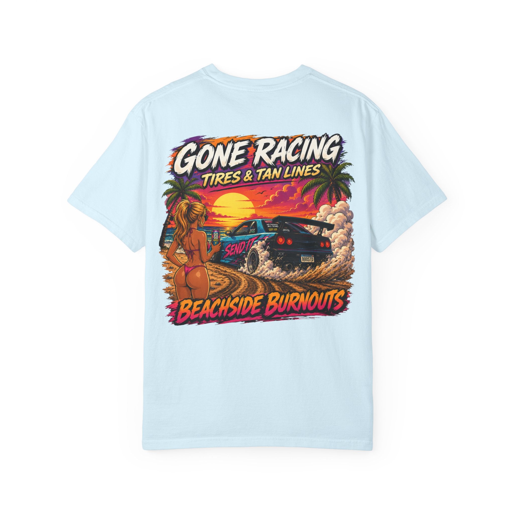Beachside Burnouts Shirt - Summer collection