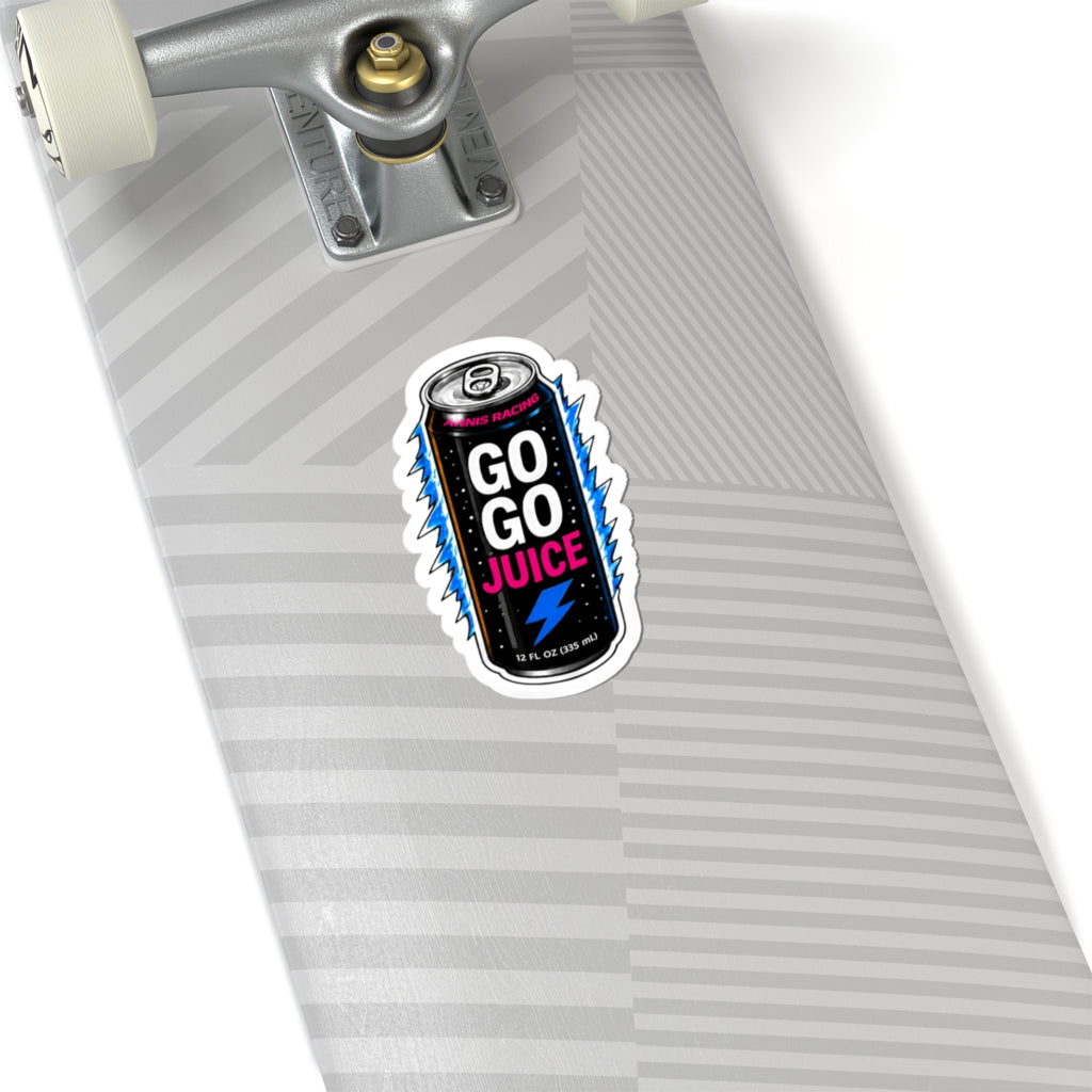 Go Go Juice Energy Drink Can Sticker